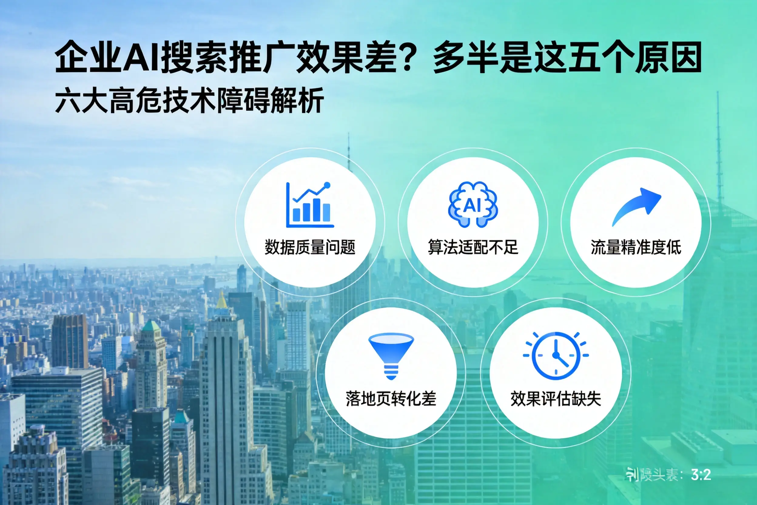 比如企业AI搜索推广效果差?多半是这五个原因